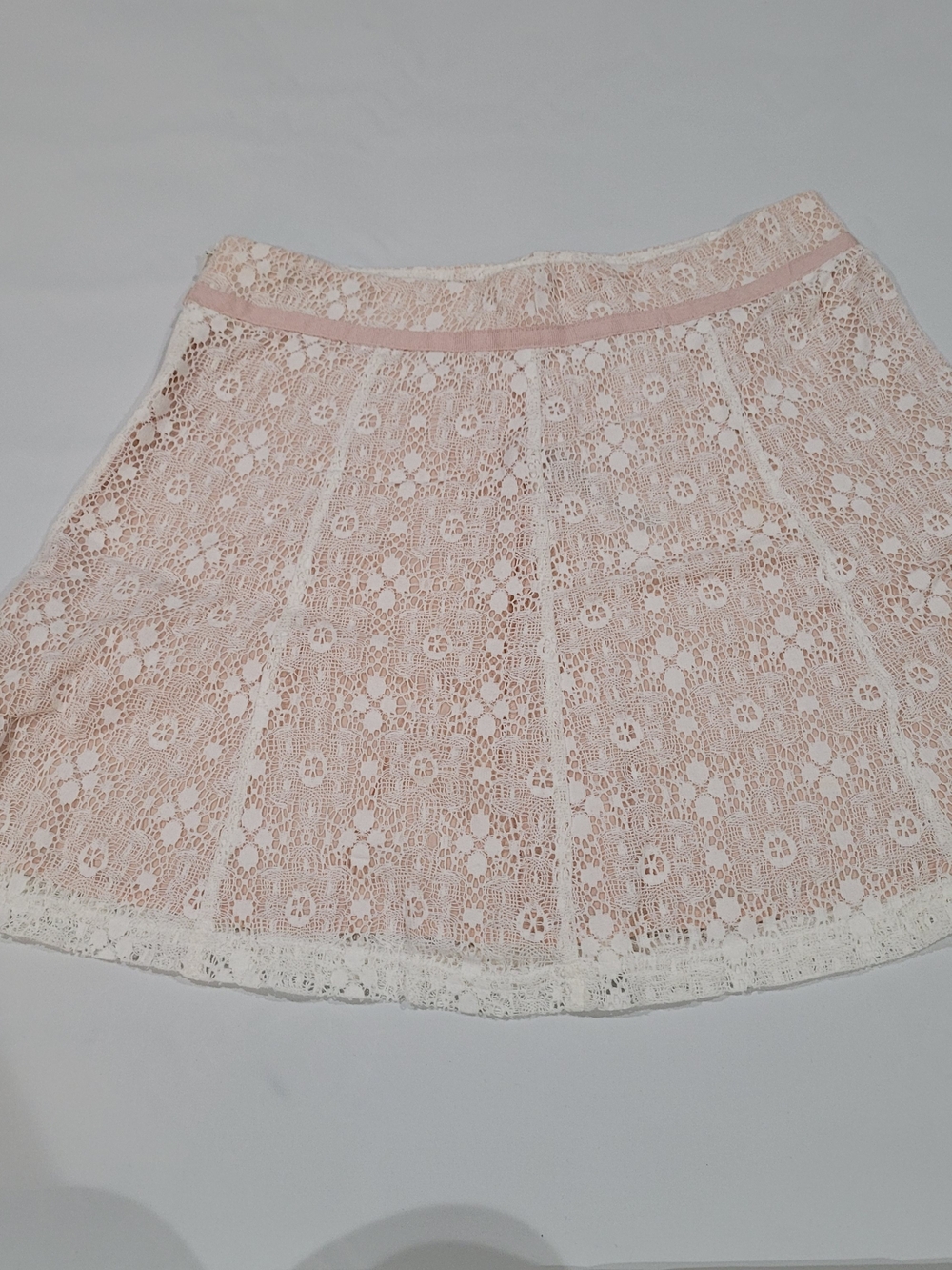 Vintage Forever 21 Pink Lace Skirt